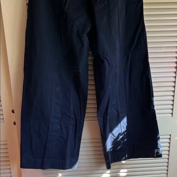 Everlane Wide Leg Navy Pants - Picture 6 of 11